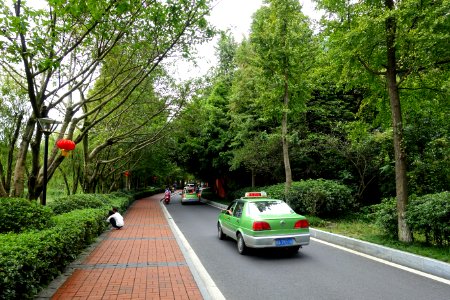 Approach to the Du Fu Thatched Cottage - Chengdu, Sichuan, China - DSC04847