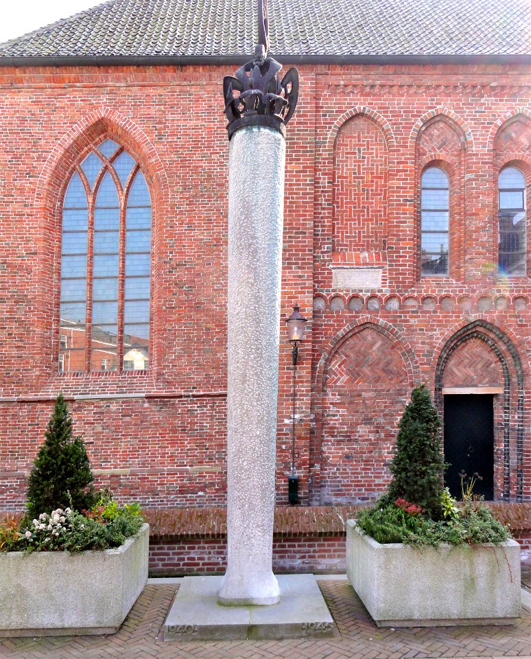 Appingedam - Oorlogsmonument (1954) van Willem Valk - 3