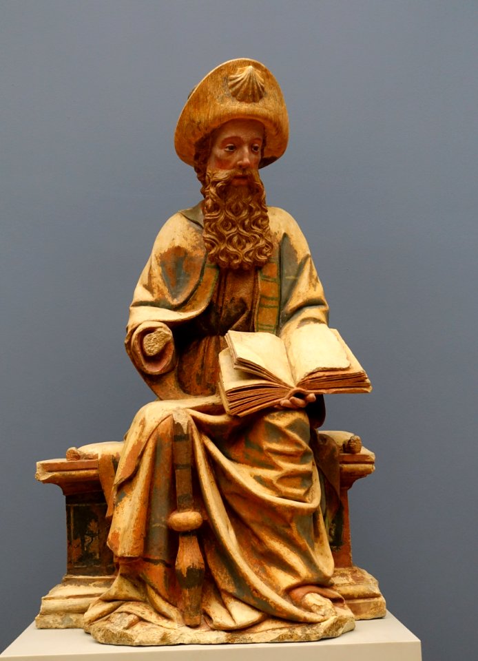 Apostle James the Greater, Southern France or Spain, early 1400s, limestone - Bode-Museum - DSC03227