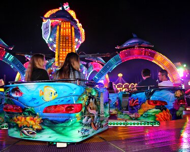 Folk festival carnies fairground