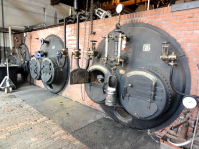 Appeltern, gemaal de Tuut, de ketels in het ketelhuis