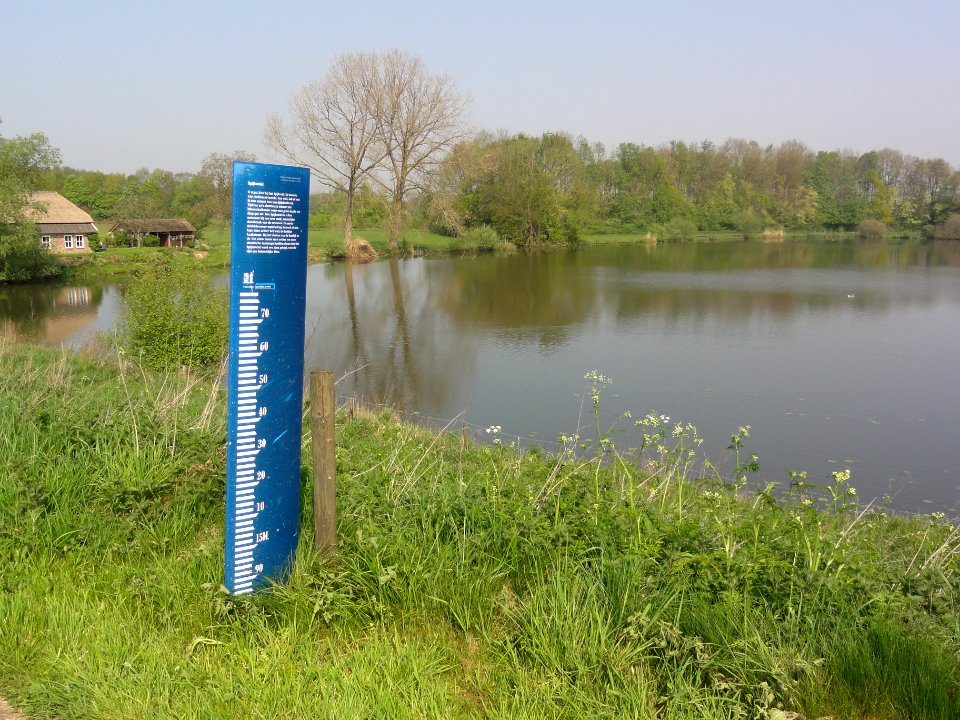 Appeltern (Wijchen) Spijkswiel gevormd door overstroming Maas