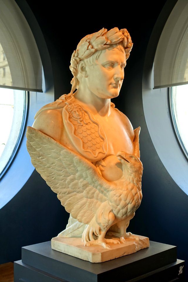 Apotheosis of Napoleon I, workshop of Bertel Thorvaldsen, c. 1830, marble - Montreal Museum of Fine Arts - Montreal, Canada - DSC08787