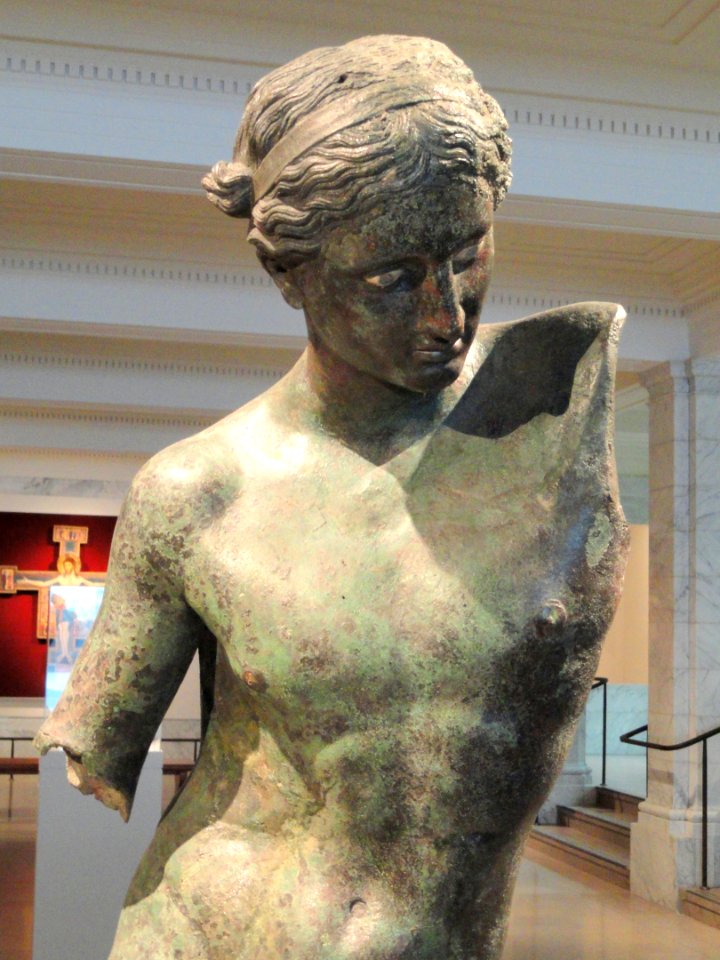 Apollo Sauroktonos attributed to Praxiteles - Cleveland Museum of Art - DSC08085