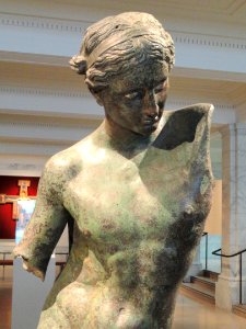 Apollo Sauroktonos attributed to Praxiteles - Cleveland Museum of Art - DSC08085