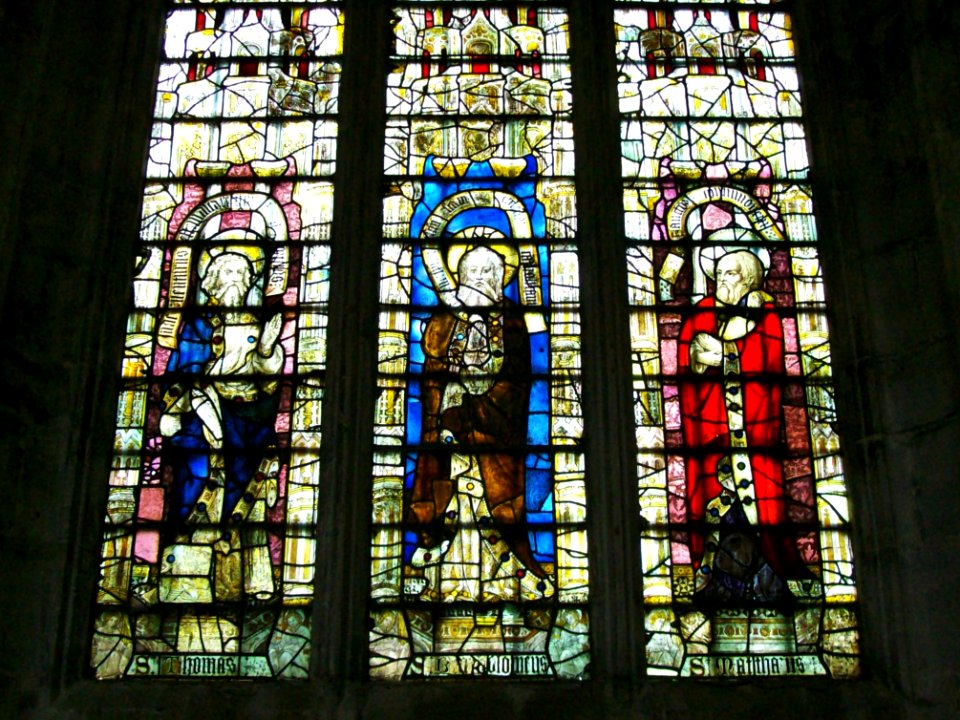 Apostles window, St Mary, Nettlestead