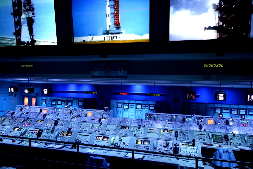 Apollo Launch Control - Kennedy Space Center - Cape Canaveral, Florida - DSC02770