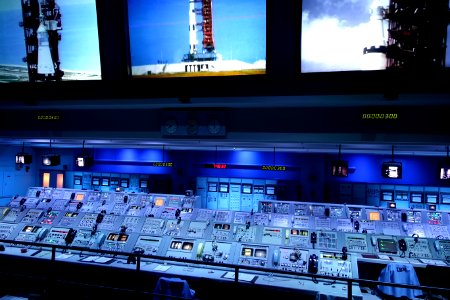 Apollo Launch Control - Kennedy Space Center - Cape Canaveral, Florida - DSC02770