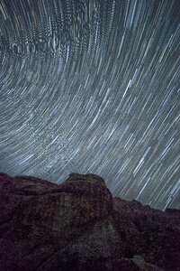 Rocks rocky mountain time lapse photo