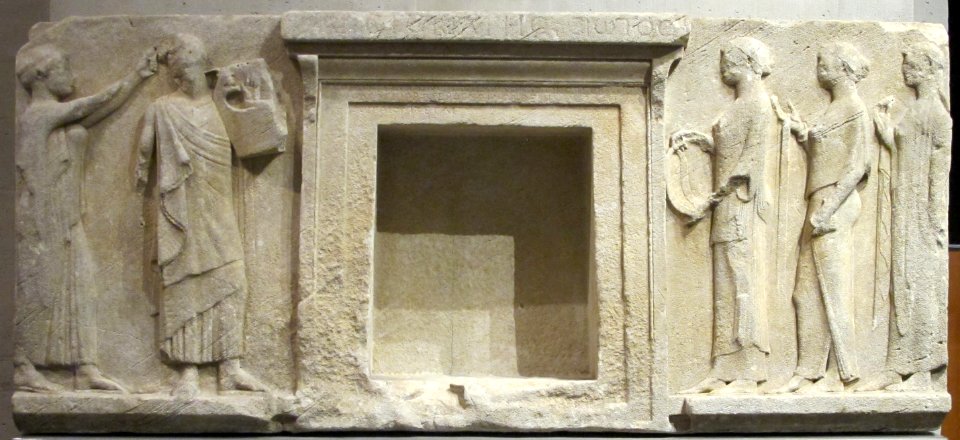 Apollon nymphagetes et les Nymphes-Musee du Louvre