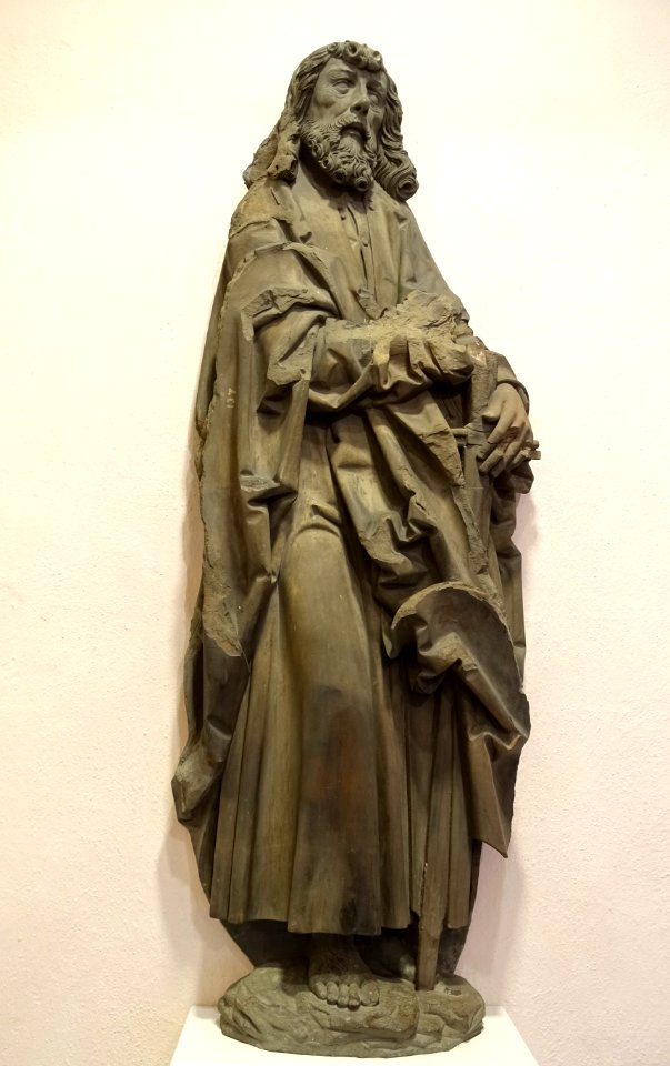 Apostle Paul by Tilman Riemenschneider and workshop, Marienkapelle, Wurzburg, 1500-1506, sandstone - Mainfränkisches Museum - Würzburg, Germany - DSC04757