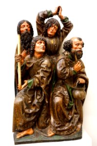 Apostles from the Death of the Virgin, Eastern Mitteleuropa or Austria, c. 1490-1500, poplar wood - Bode-Museum - DSC03257