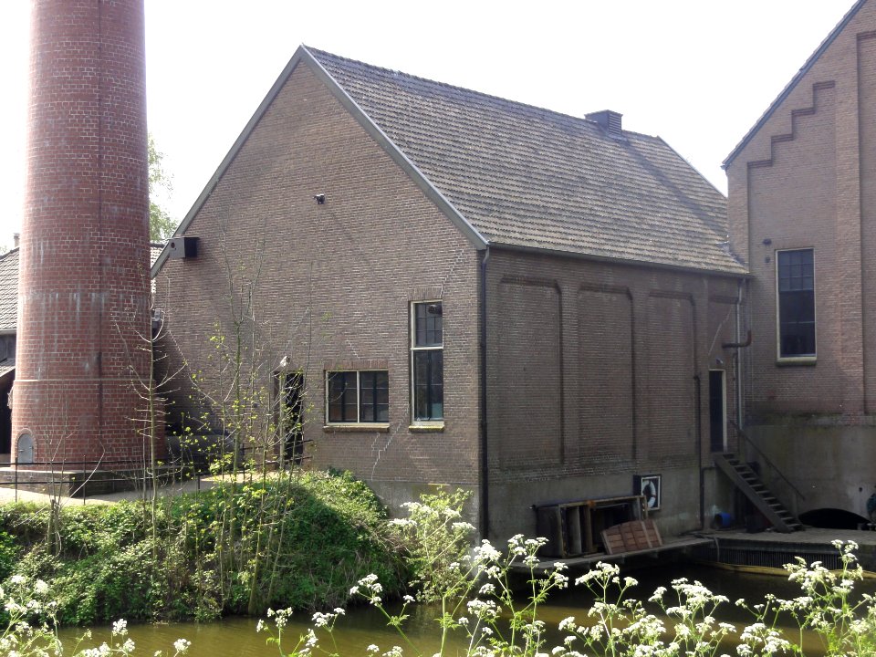 Appeltern, stoomgemaal de Tuut, ketelhuis achterkant