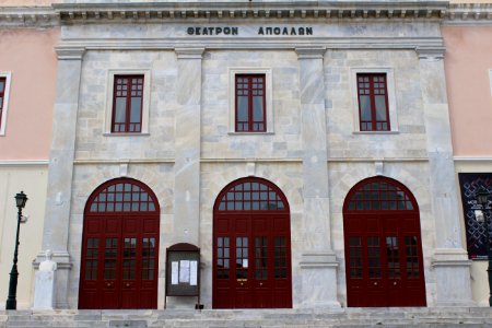Apollon Theater, front view