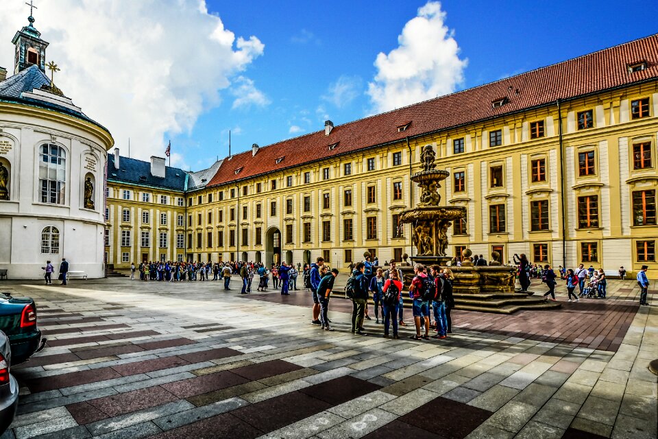 Students group travel
