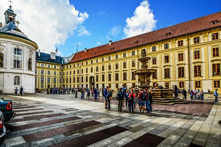 Students group travel photo