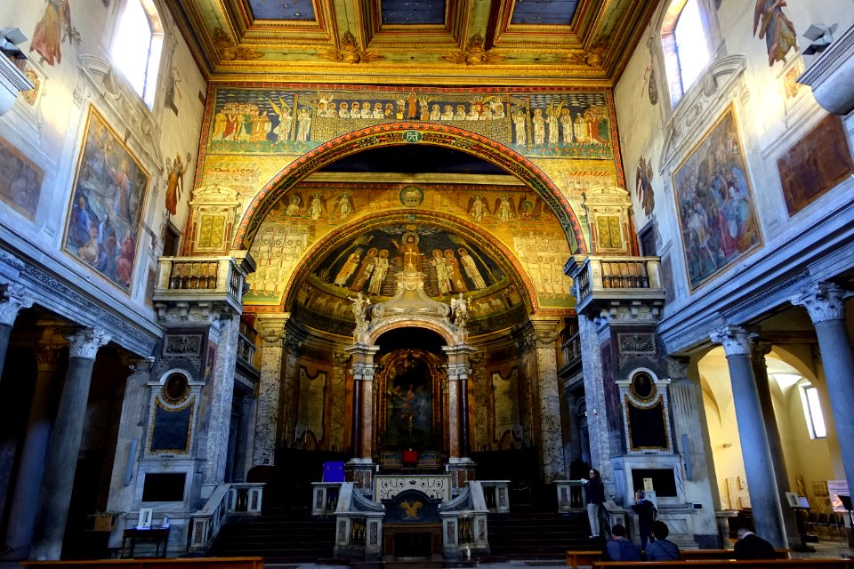 Apse - Santa Prassede - Rome, Italy - DSC05776