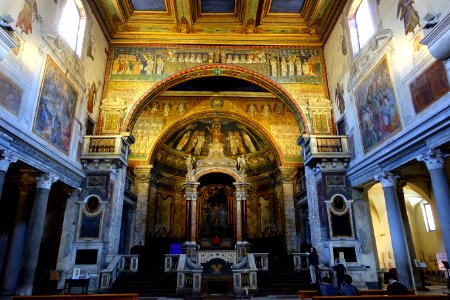 Apse - Santa Prassede - Rome, Italy - DSC05776