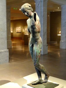 Apollo Sauroktonos attributed to Praxiteles - Cleveland Museum of Art - DSC08077