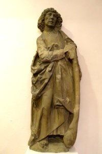 Apostle Jude by Tilman Riemenschneider and workshop, Marienkapelle, Wurzburg, 1500-1506, sandstone - Mainfränkisches Museum - Würzburg, Germany - DSC04759