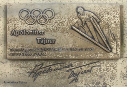 Apoloniusz Tajner autograph