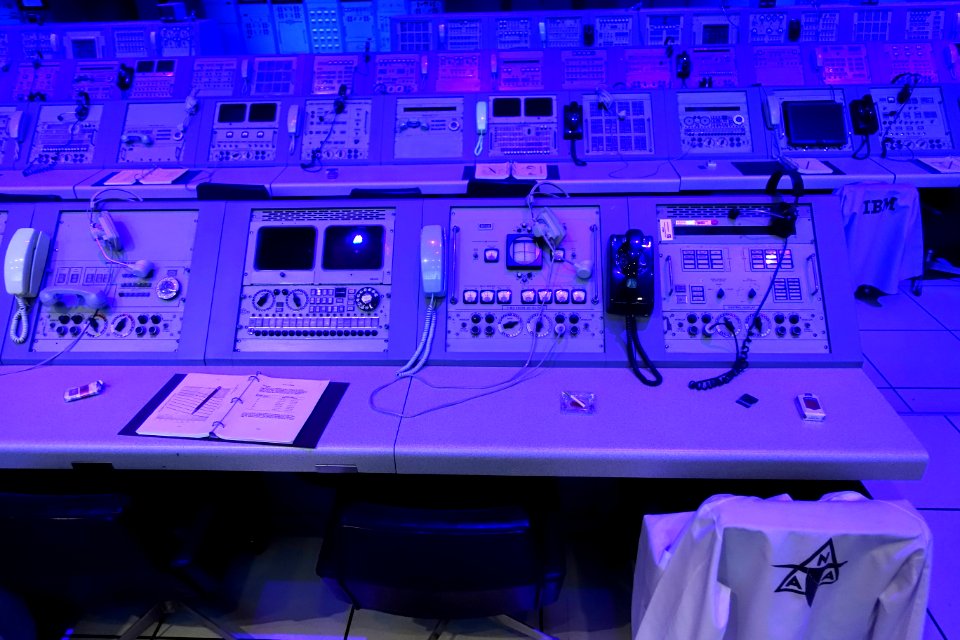 Apollo Launch Control - Kennedy Space Center - Cape Canaveral, Florida - DSC02772