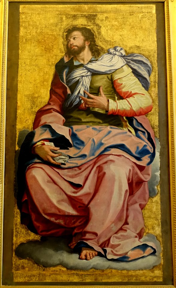Apostle (St. Paul), attributed to Girolamo Siciolante, early 1550s, oil on panel - Galleria Borghese - Rome, Italy - DSC04663
