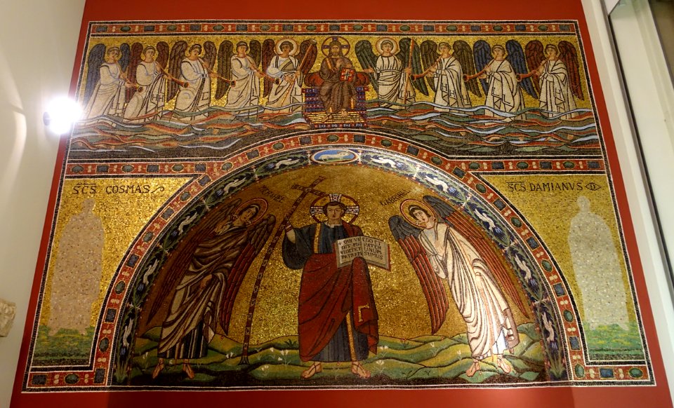 Apse mosaic, Ravenna, 545 AD - Bode-Museum - DSC03546