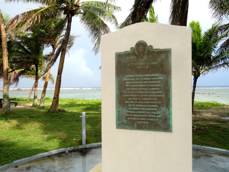 Apolinario Mabini memorial - War in the Pacific National Historical Park (Asan Beach Unit) - DSC00847
