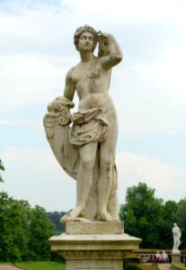 Apollo, sculptor unknown, Italy, 1700-1800 - Waddesdon Manor - Buckinghamshire, England - DSC07837