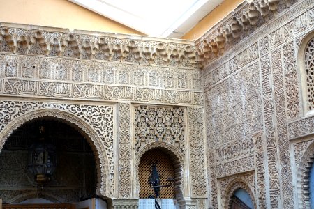 Arabesque details in Alhambra - DSC07698