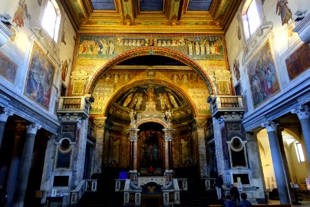 Apse - Santa Prassede - Rome, Italy - DSC05774