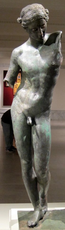 Apollo Sauroktonos attributed to Praxiteles (front)