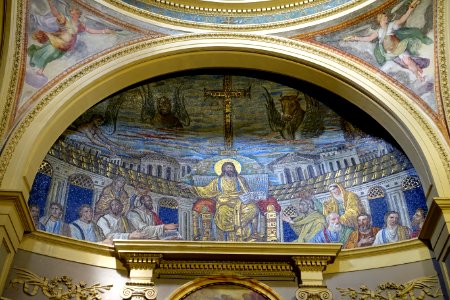 Apse - Santa Pudenziana - Rome, Italy - DSC06292