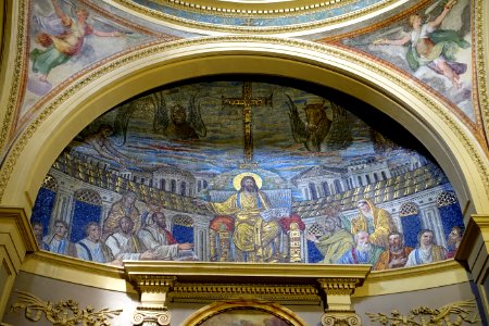 Apse - Santa Pudenziana - Rome, Italy - DSC06292 photo