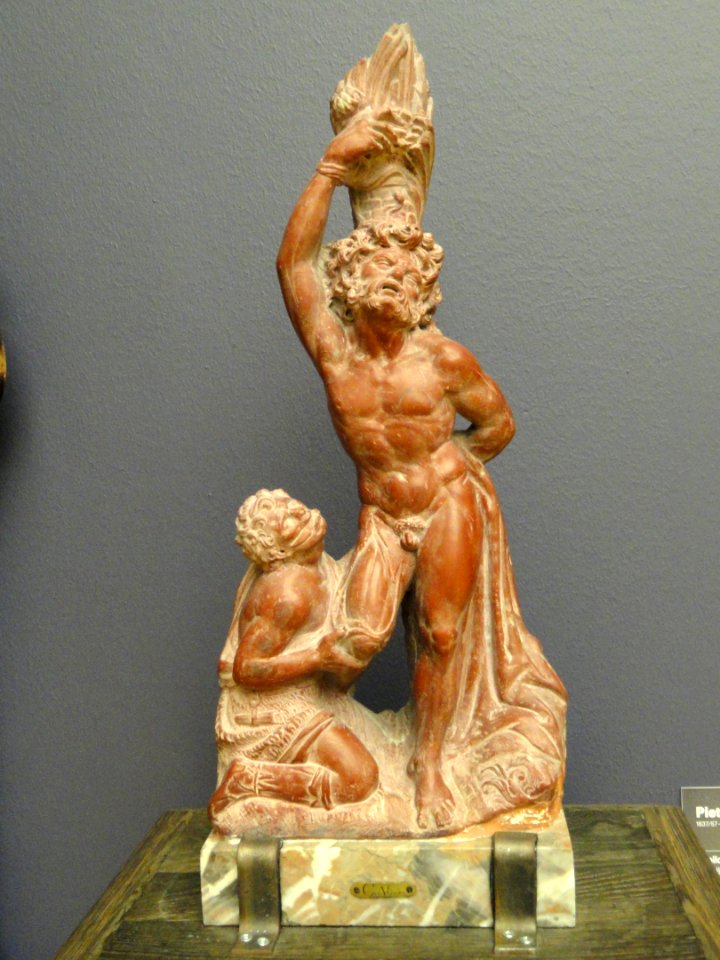 Apollo flaying Marsyas by Pieter Saverij - Statens Museum for Kunst, Copenhagen - DSC08139