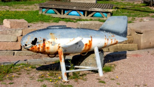 Art-like thing in Sämstad harbor