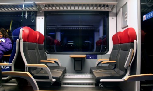 Arriva Spurt Achterhoek Interieur 1e klasse zitting