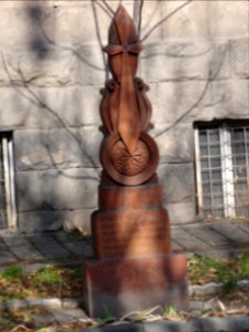 Artsakh war memorial in Yerevan