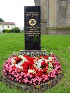 Arracourt (M-et-M) mémorial libérateurs américains