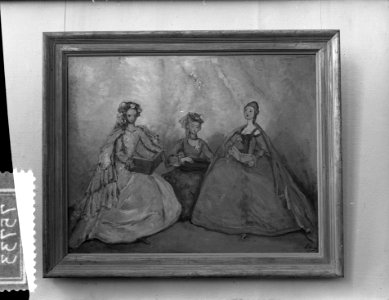 Arti-tentoonstelling Nederlandse schilders Hansje van Lessy Ansingh, Bestanddeelnr 907-5733