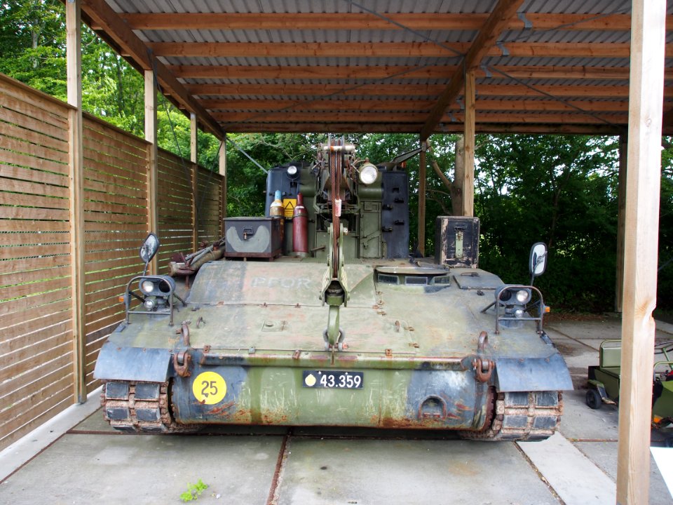 ARV M578 in Aalborg Forsvars- og Garnisonsmuseum, pic1