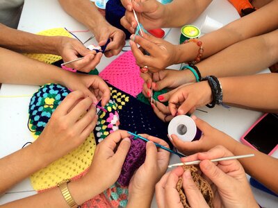 Crochet crafts thread