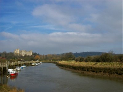 Arundel Castle from river 3