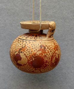 Aryballos, Late Corinthian period, 575-550 BC, L 109 - Martin von Wagner Museum - Würzburg, Germany - DSC05701