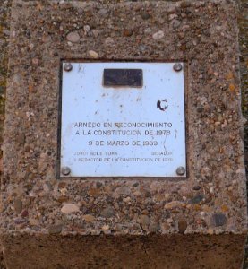 Arnedo - Monumento a la Constitución Española de 1978 (1)