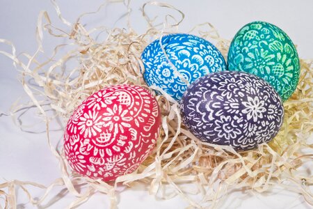 Easter egg easter decoration photo