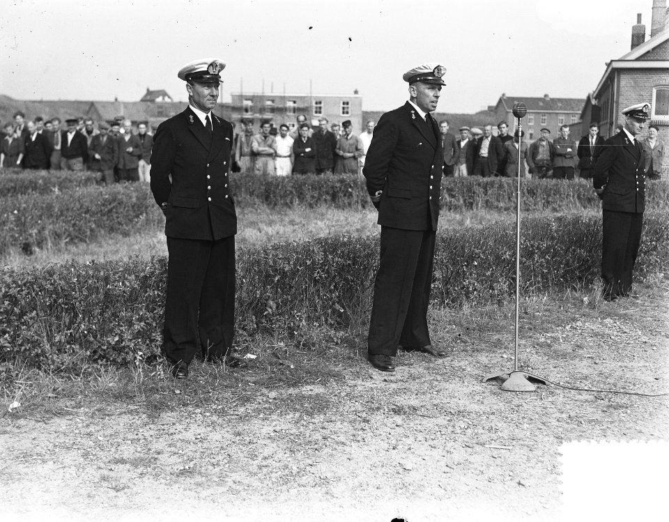 Artillerieschool Fort Erfprins nieuwe commandant Den Helder, Bestanddeelnr 904-7856