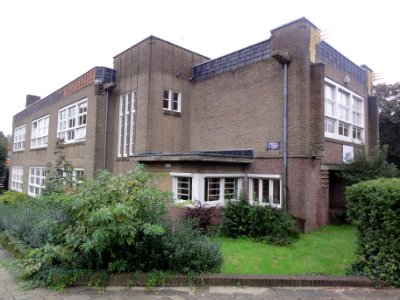 Arnhem Rijksmonument 516897 Creutzbergschool Vijverlaan 30 zijaanzicht