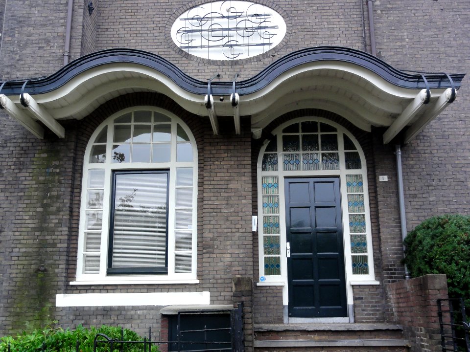 Arnhem Rijksmonument 516922 Bothaplein 1, entree